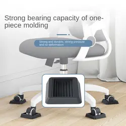 Feet Mat Furniture Casters Fixed Pad Floor Protection Cover Wheel Holder Chair Fixing Pad Chair Foot Pad Pulley Fixing Pad