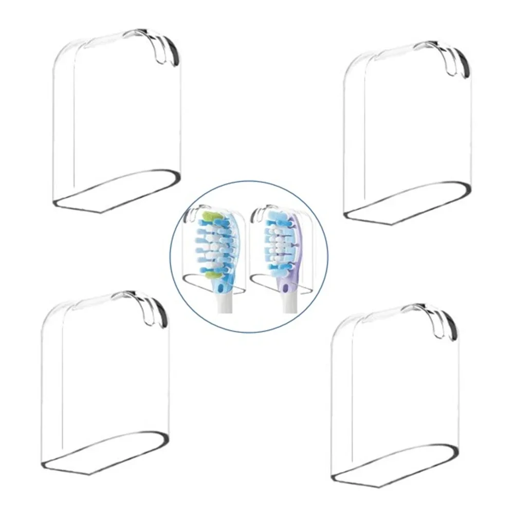 Electric toothbrush head cover dustproof protective case all Phili toothbrush protective cap 4PCS toothbrush covers