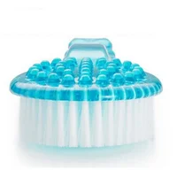 Massager Back Spa Long Natural Body Brush Bath  Plastic Bristle Shower 2