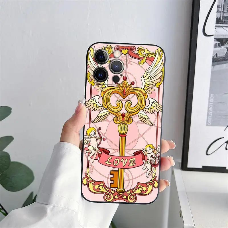 Cartoon CardCaptors Sakura Protective Phone Case Cover