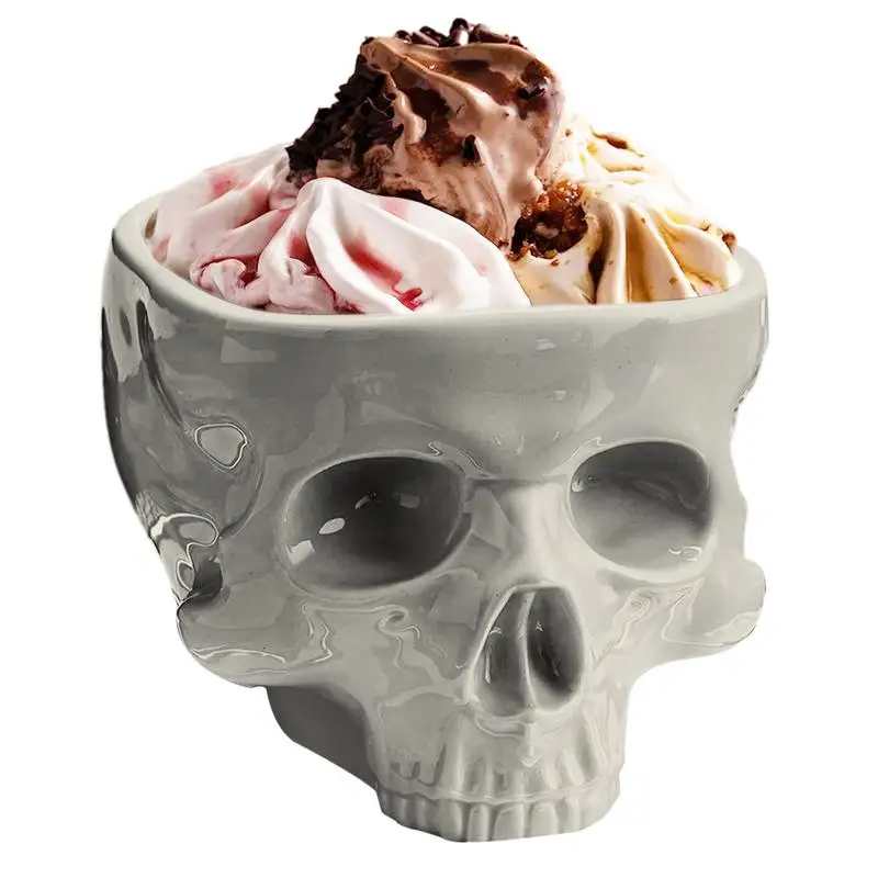 

Halloween Food Serving Bowls Skeleton Serving Tray Holloween Decor Bowl Food Display Food Dispenser Holloween Home Decoration