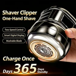 Enhanced Electric Hair Clipper & Shaver - Dual - Purpose Grooming Tool - USB Type - C (1PC)