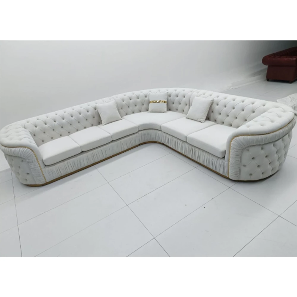 Luxury Chesterfield Sectional Sofa 1