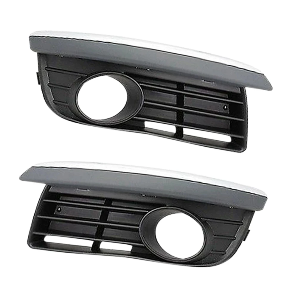 

Front Grills Bumper Fog Lights Cover Lamp Frame Trim for Jetta MK5 2006-2010