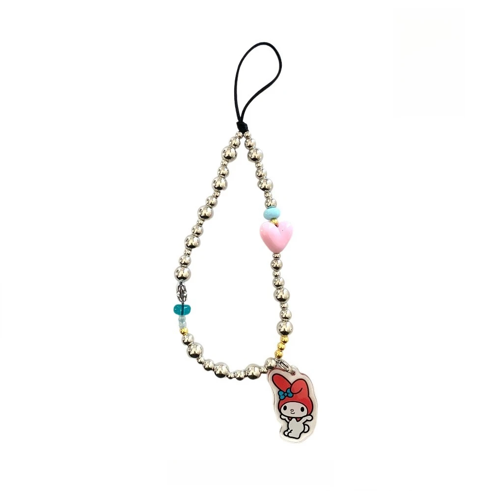 Sanrio My Melody Trendy Magnetic Phone Case with Lanyard and Magsafe Holder