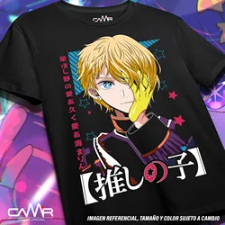 Unisex Oshi No Ko Ai Hoshino Anime Manga Waifu Soft T - Shirt - Available in All Sizes - XXXL (White)