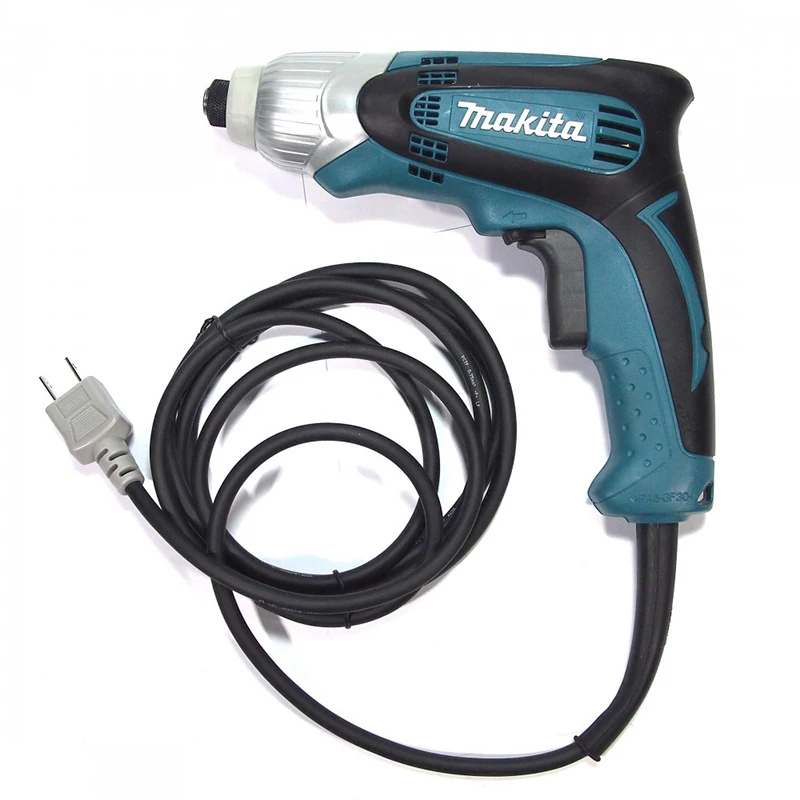 Makita Original TD0100 Electric Adjustable Speed Screwdriver Impact  Selectric Drill Compact Impact Driver Drill 100nm / 220V