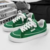2025 Fashion Green Men's Canvas Shoes Big Size 45 Spring Comfortable Casual Shoes Men Espadrilles Flat Canvas Sneakers For Men 1
