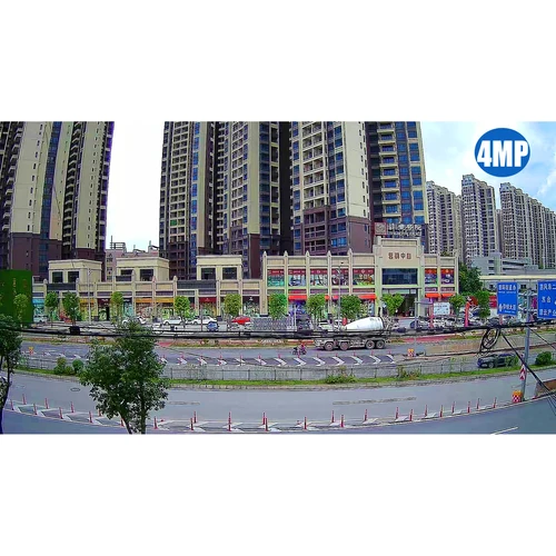 금속 4MP CCTV 감시 POE IP 카메라, 2K HD Onvif H.265 디지털 입/야외 거리 방수 IP66 얼굴 인간 감지 XMEYE 3