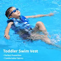 Gogokids Kids Life Jacket Float Jacket Toddler Swimsuit Assist Swimwear Swim Training Buoyancy Swim Vest Neoprene Life Jacket 3