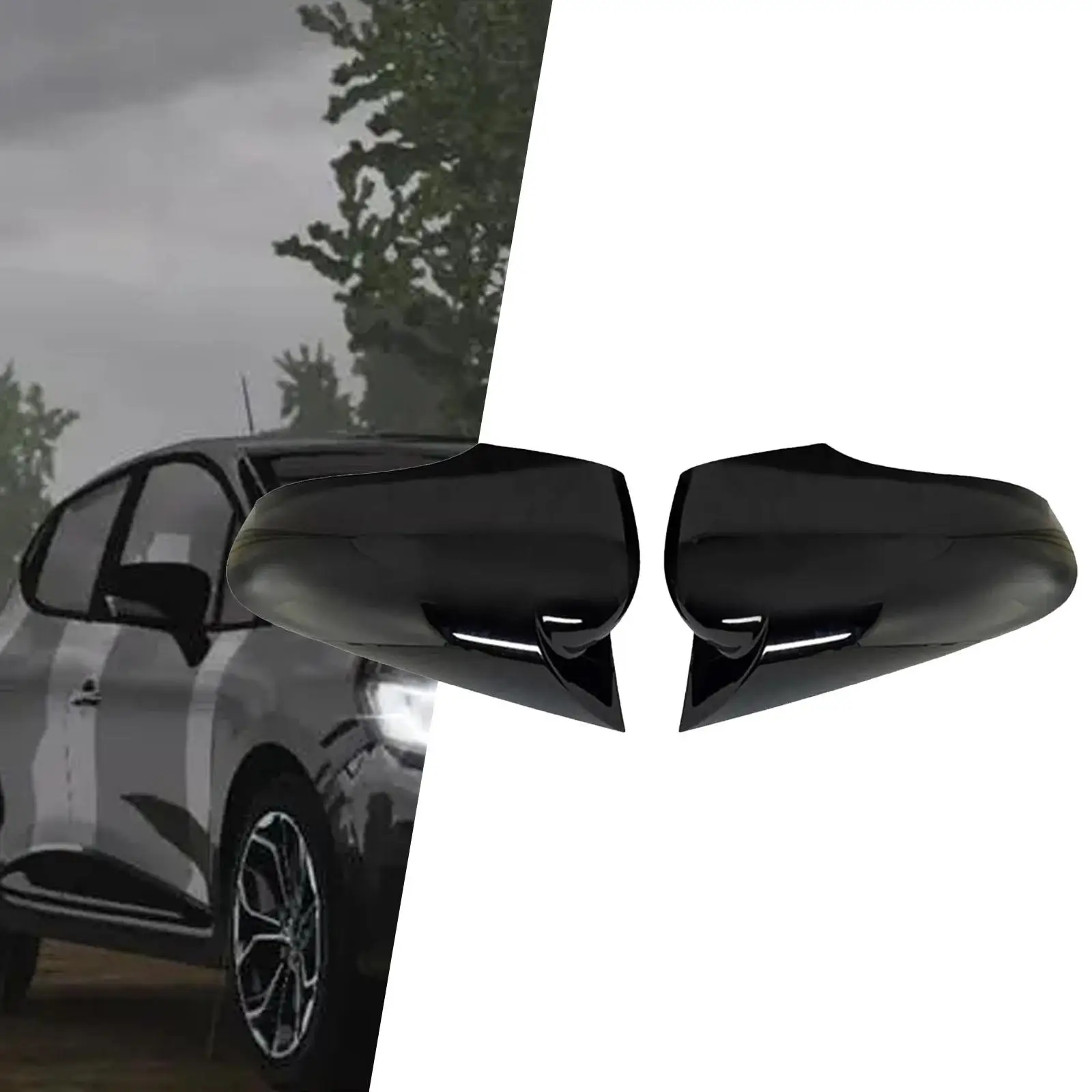 

Side Door Mirror Cover, 963735617R ,Car Door Side Rearview Mirror Cover,