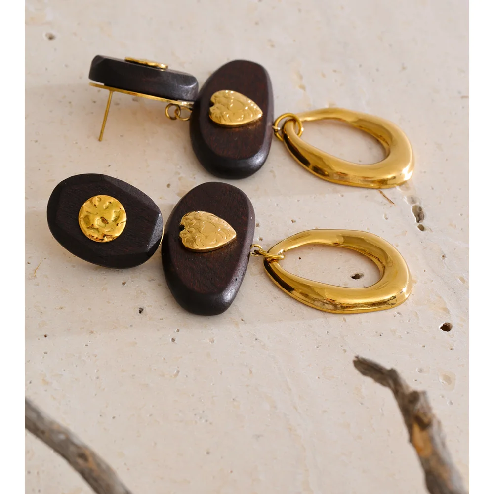 Yhpup Earrings Autumn Winter Style Office Lady
