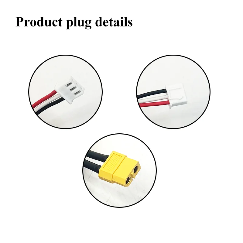 Batterie Li-ion 7.4V 6000mAh XT60 pour char Henglong 1/16 RC