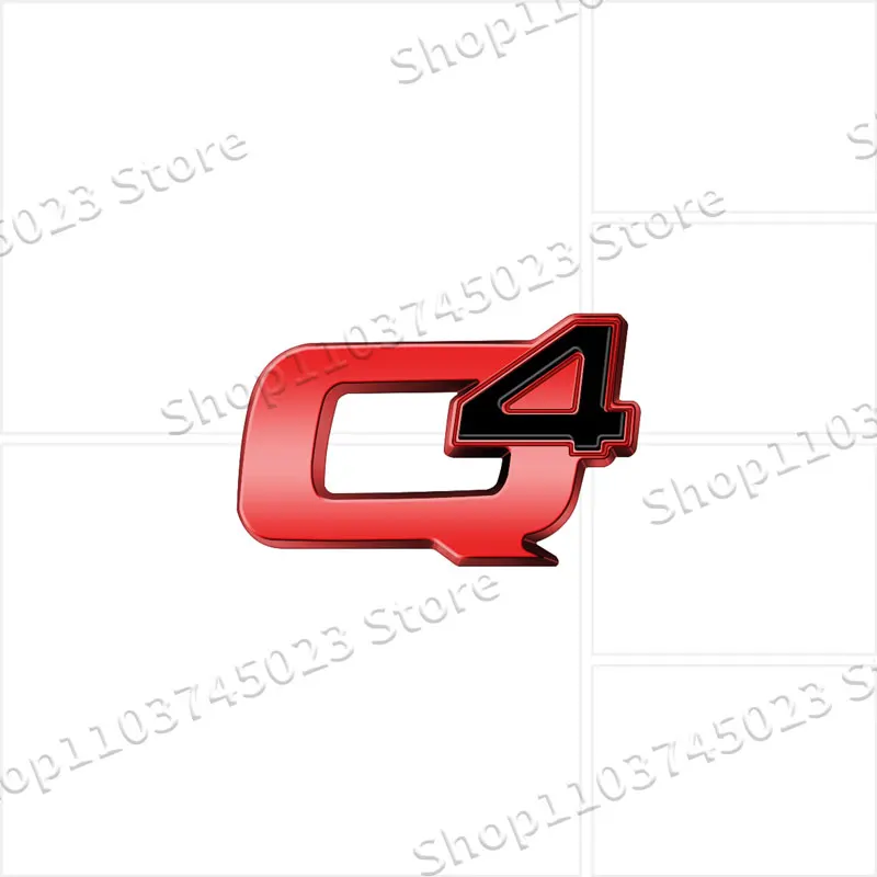 3D Metal Car Decor Logo Emblem Rear Trunk Badge Fender Sticker