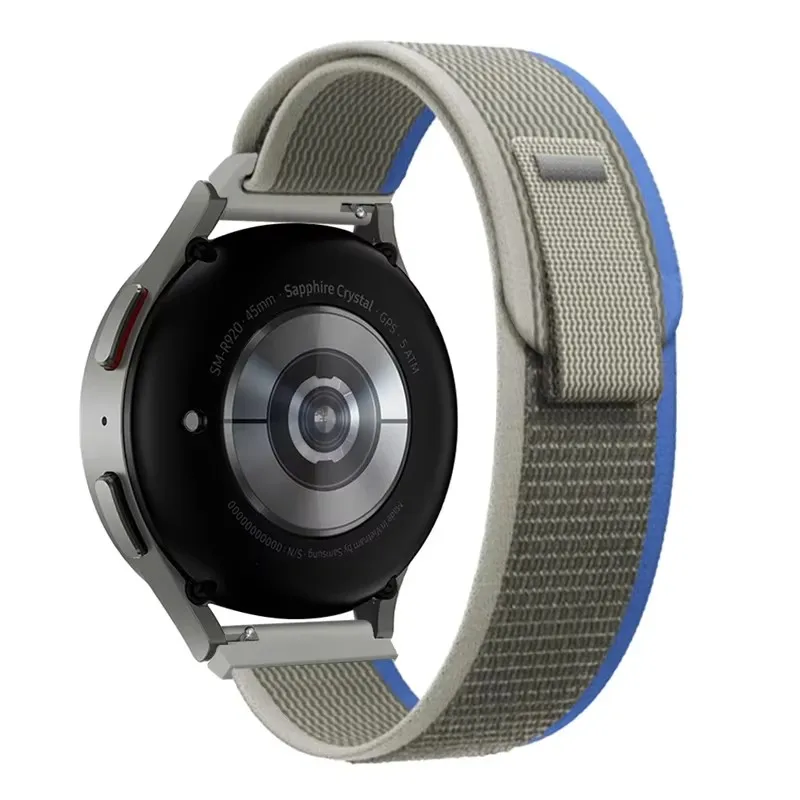 Nylon Loop Sport Strap - 22mm Universal Bracelet Weave Wristband
