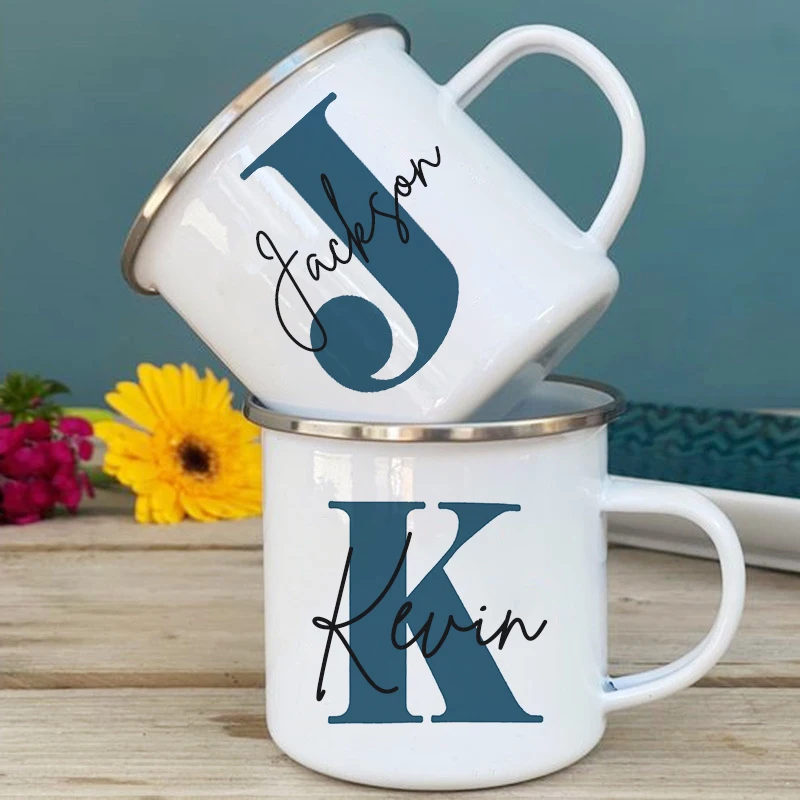 Personalized Mug Initial with Name Cup Custom Coffee Mugs Bachelorette  Party Team Groomsman Cups Wedding Birthday Gifts for Men - AliExpress