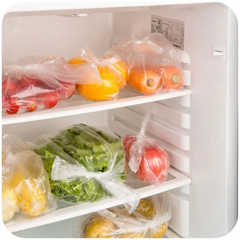Fresh keeping bags 100PCS transparent roll vacuum food saver 3 sizes