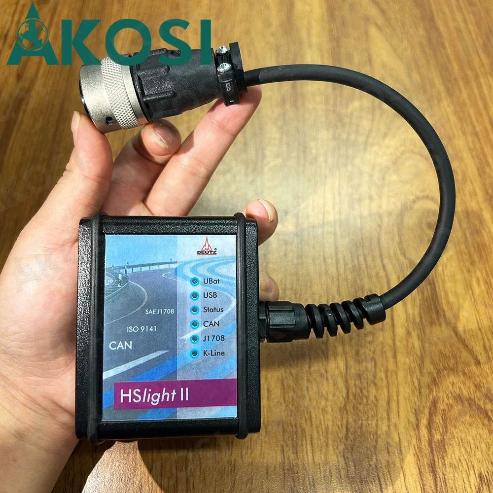 Deutz Diagnostic Scanner Tool - DeCOM SerDia Software With CAN/K-Line Adapter For Engine Controllers