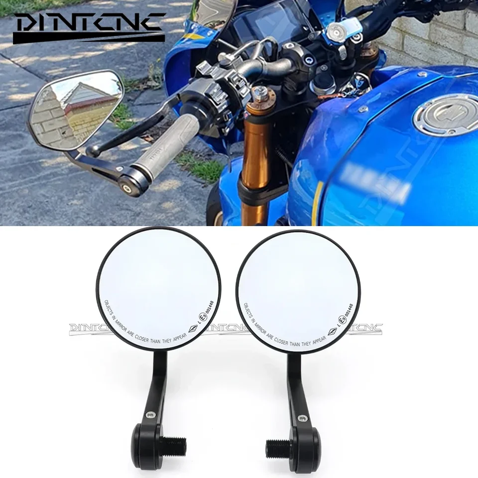 X sr 900, 2022-2024用のアルミニウム製ハンドルバーエンドミラー