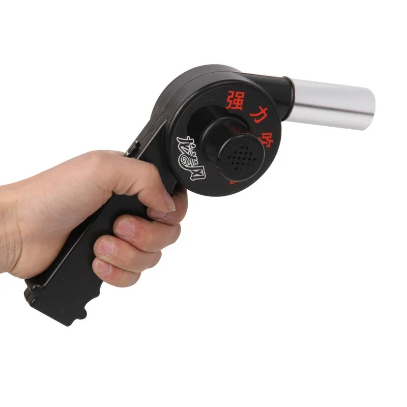 Electric Automatic Carbon Blower BBQ Fan Air Blower for Barbecue Fire Bellows Outdoor Charcoal Lighting Tools