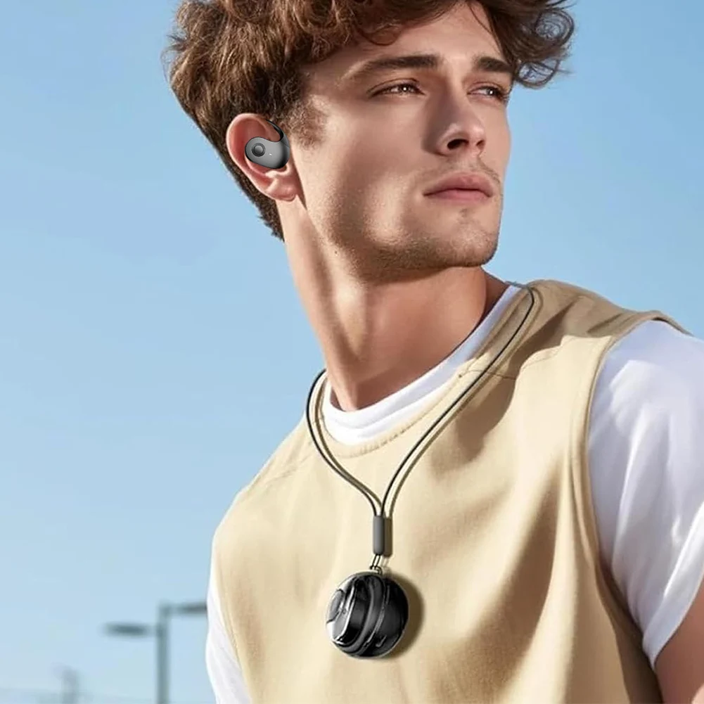 144 Languages Translator Headphones BT 5.0 Real Time Translation Earbuds 360&deg; Hi-Fi Stereo Sound Wireless Open-Ear Headphones translator earbuds translator earphones