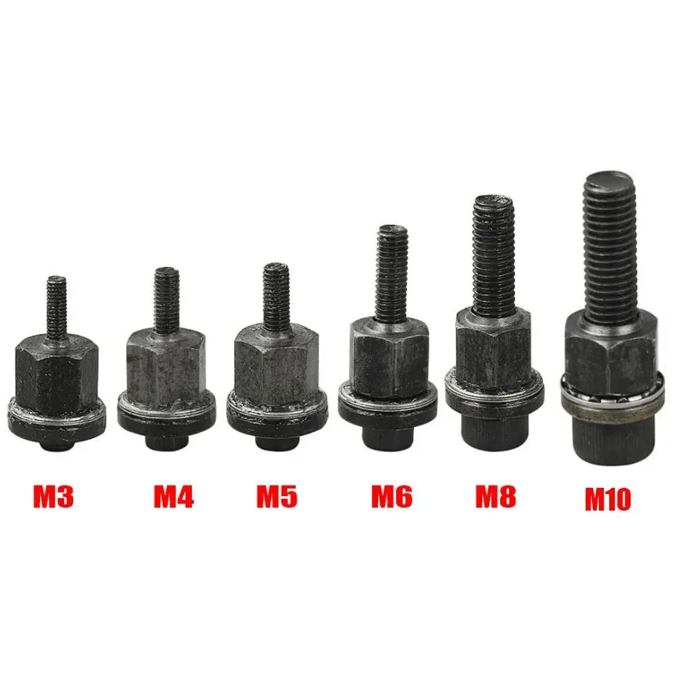 1PC Mandrel Staple Hand Rivet Nut Easy Installation M3 M4 M5 M6 M8 M10 Manual Riveter Tool Electric Riveting Adapter