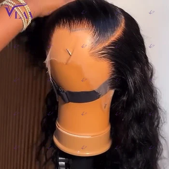 Parrucche senza colla 13x6 HD Lace Frontal Preplucked Body Wave con linea frontale Lagos Hairline, in capelli umani, 360 HD Lace, pronte da indossare, 100% capelli umani