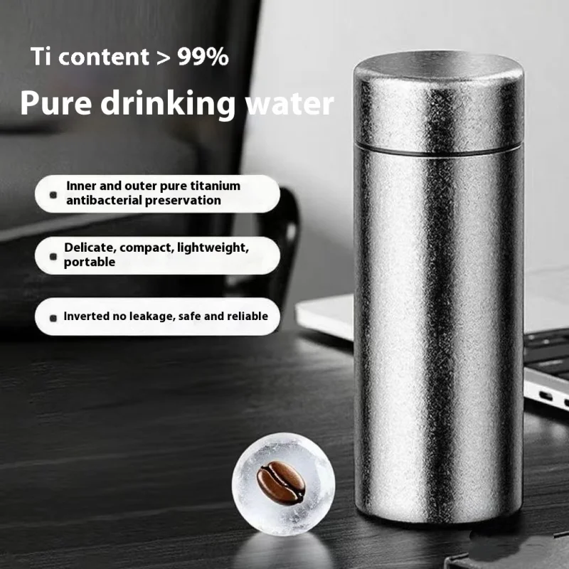 Titanium Insulated Cup for Hot and Cold Drinks