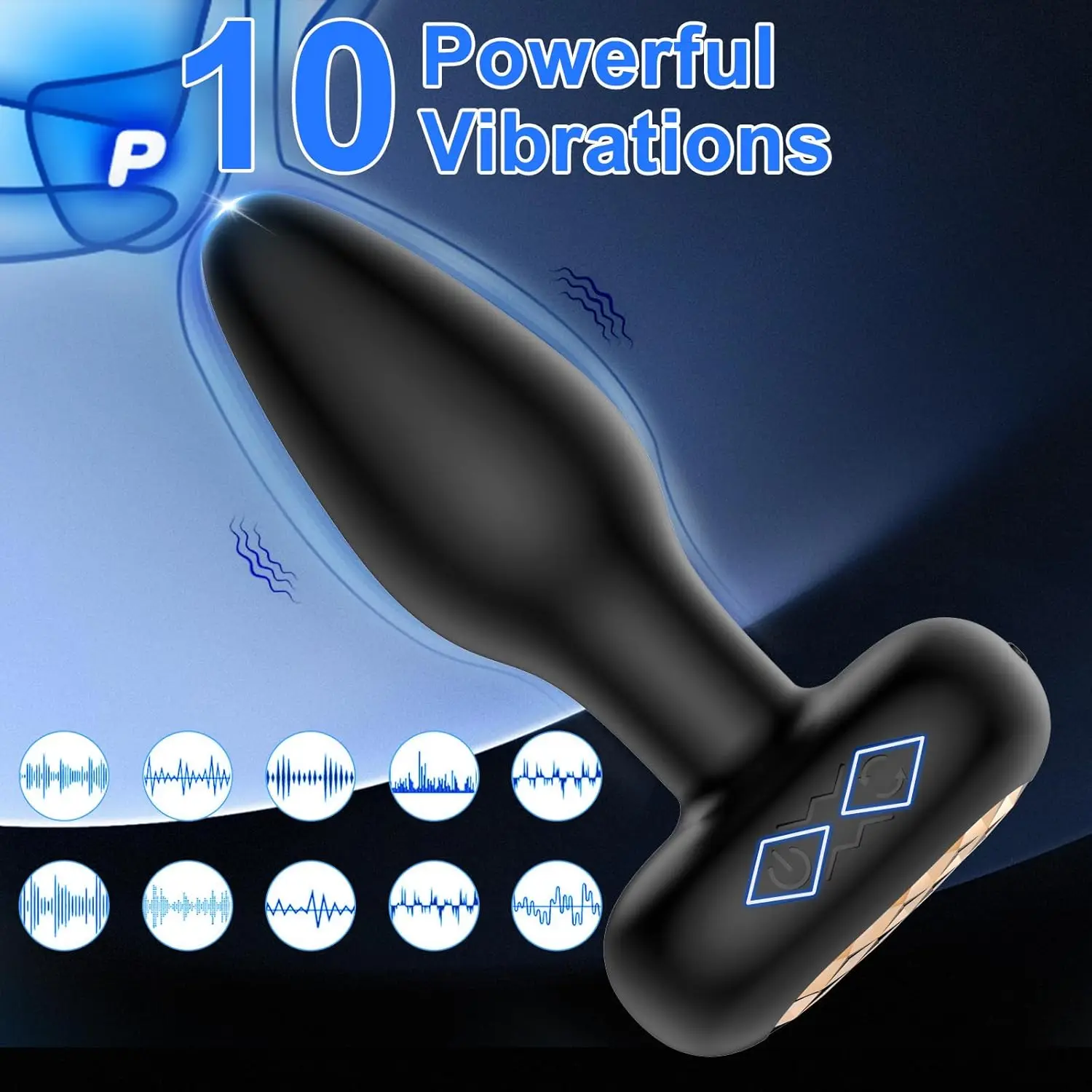 Butt Plug Vibrator Female Wireless Remote For Women Ass Dildo Prostate Masturbation Men and Couples