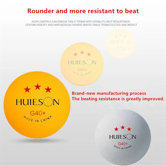 Professional 3-Star Table Tennis Balls 3