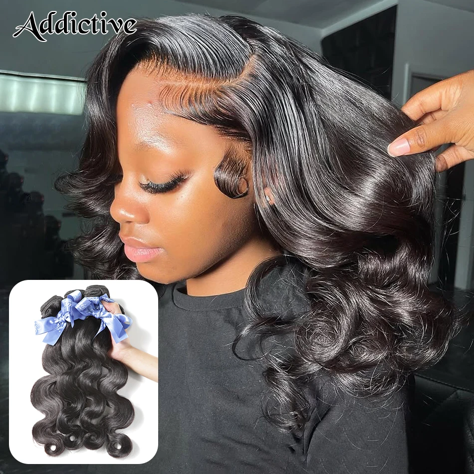 Body Wave Raw Virgin Hair Bundles Deals Make Short Bob Wigs Human