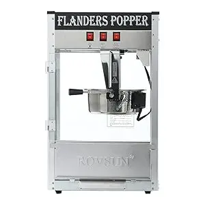 Description Picture 5 of itemPopcorn Machine with 8 Ounce Kettle Makes Up to 32 Cups, Commercial Popcorn Machine Countertop Popcorn Maker w/Stainless Steel S