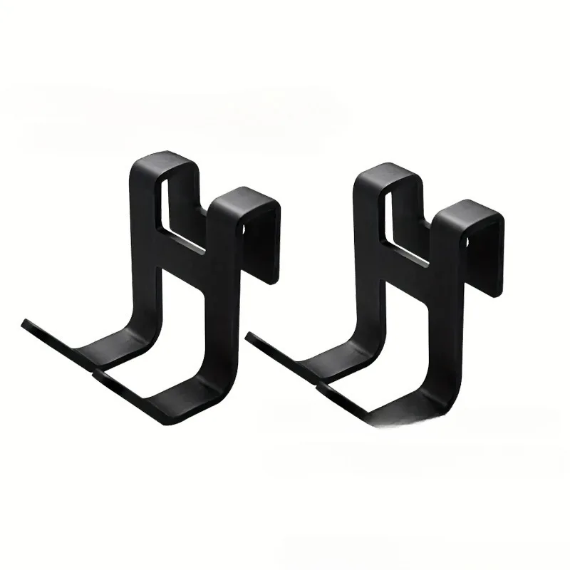 Kitchen Cabinet Door Back Hook Hanging Rack Clothes Coat Hat Towel Hanger Drawer Storage Hook Bathroom organizer Shelf Accessori - 4