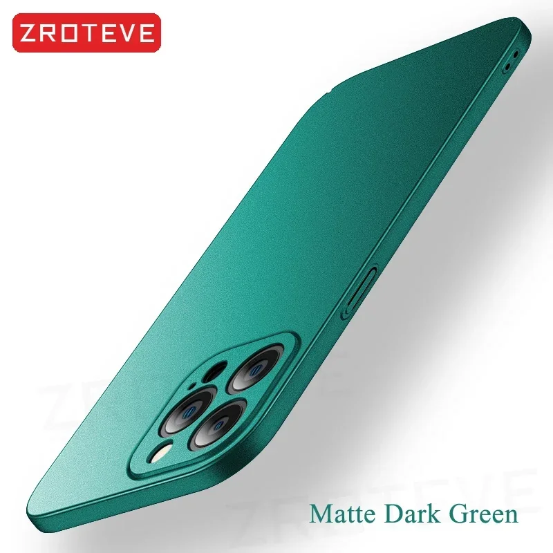 ZROTEVE Luxury Slim Matte Hard PC Cover - Premium Phone Case