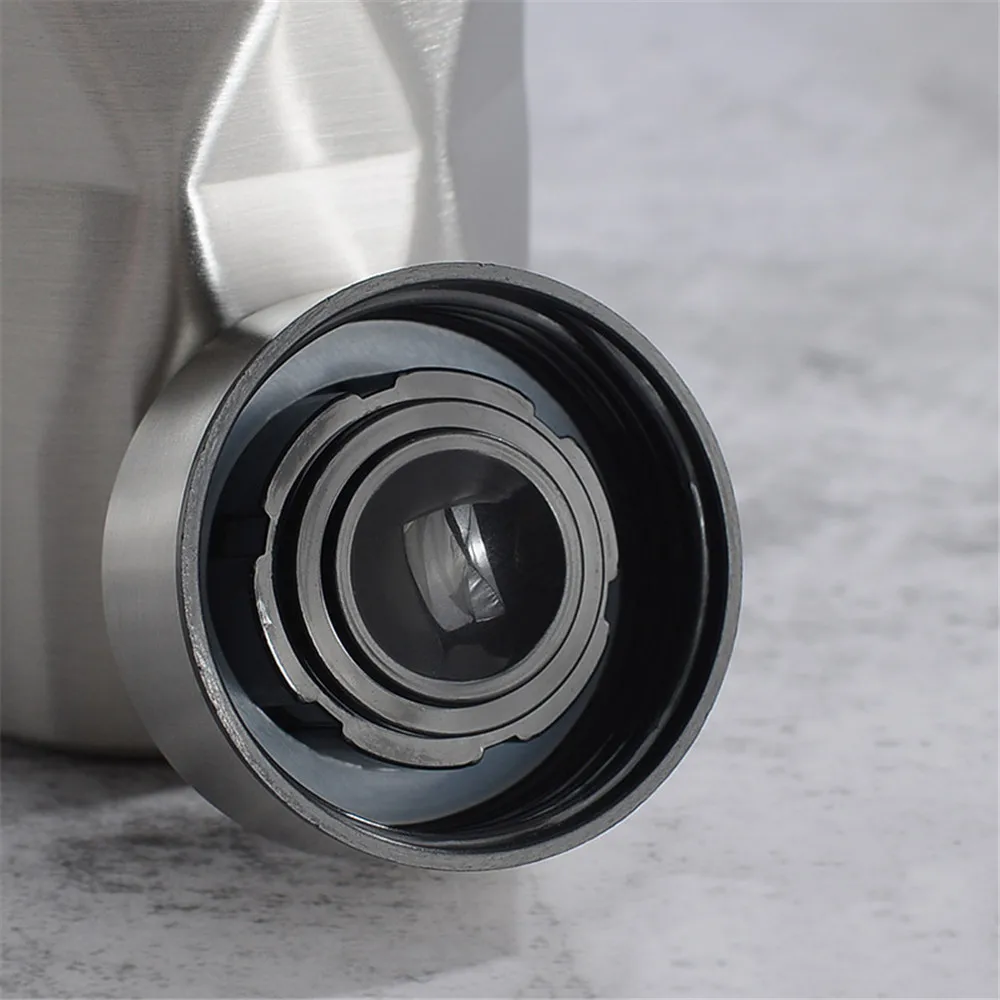 Μπουκάλι νερού 1 λίτρου Μπουκάλι από ανοξείδωτο ατσάλι Μπουκάλι νερού για αθλητικά είδη Μεγάλη χωρητικότητα Μονότοιχο γυμναστήριο Αθλητική κανάτα νερού Βραστήρας γυμναστικής_voghion.com