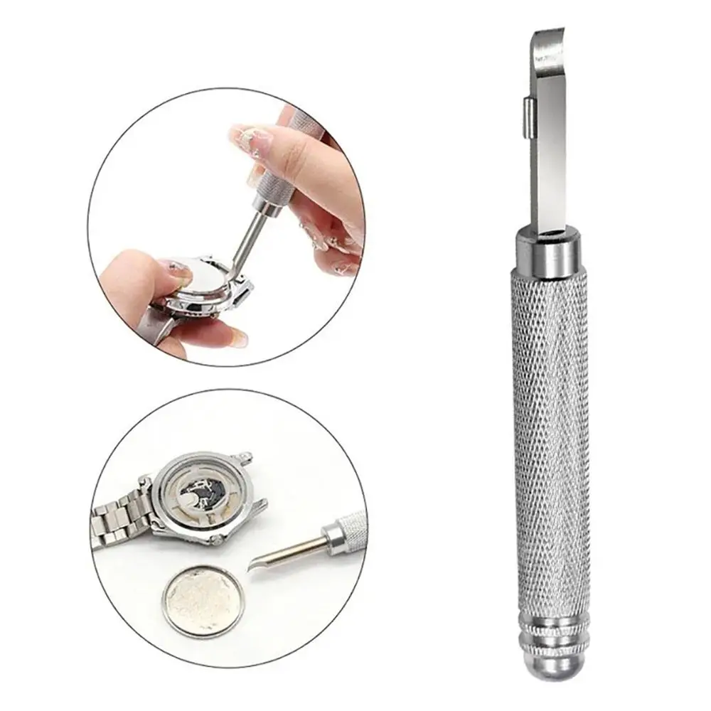 Watch Back Case Opener Metal Repair Pry Tool Press Battery Change Back Case Remover Screw 1Pcs