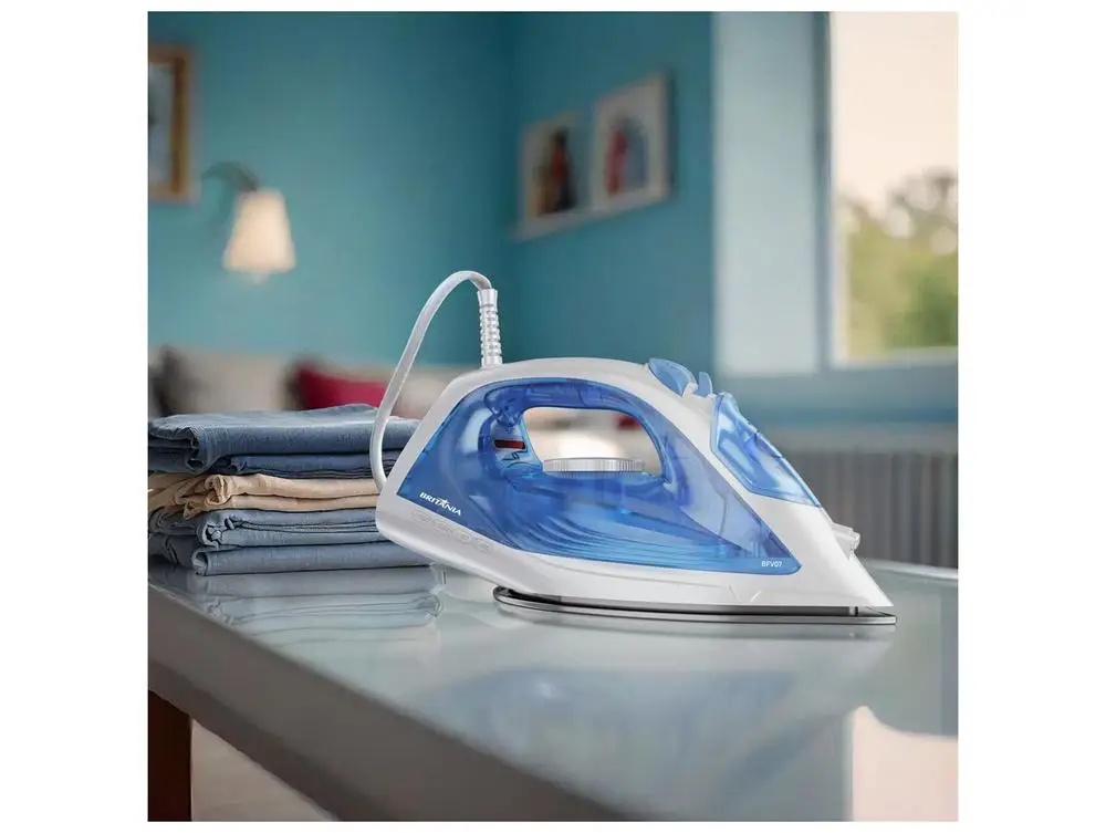 Ferro de Passar Britânia BFV07 Azul 63601096 - 110V 2