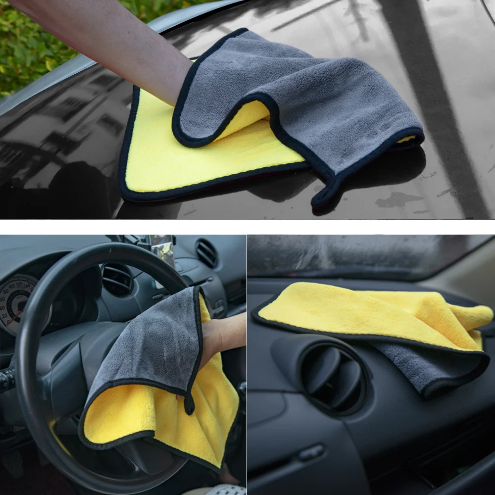 Microfiber Towel Car Microfiber Cloth Wash Towel Microfiber Cleaning Cloth Car Wash Drying Towel Auto Detailing