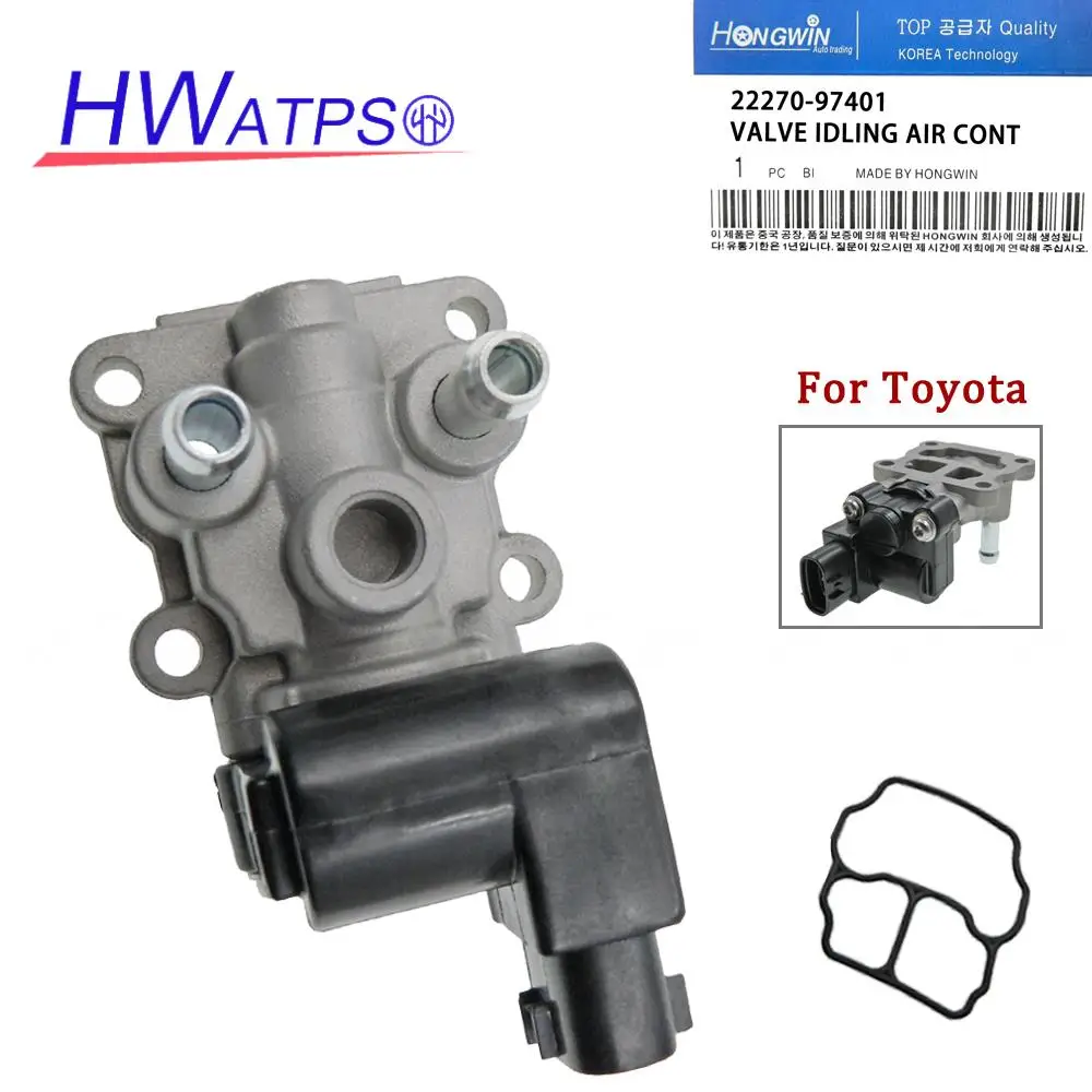 Soupape De Régulation D'air De Ralenti Pour Suzuki Esteem - Compatible Références 22270-97401, 22270-11020, Etc. - Pour Moteurs 1.6L 1998-2001