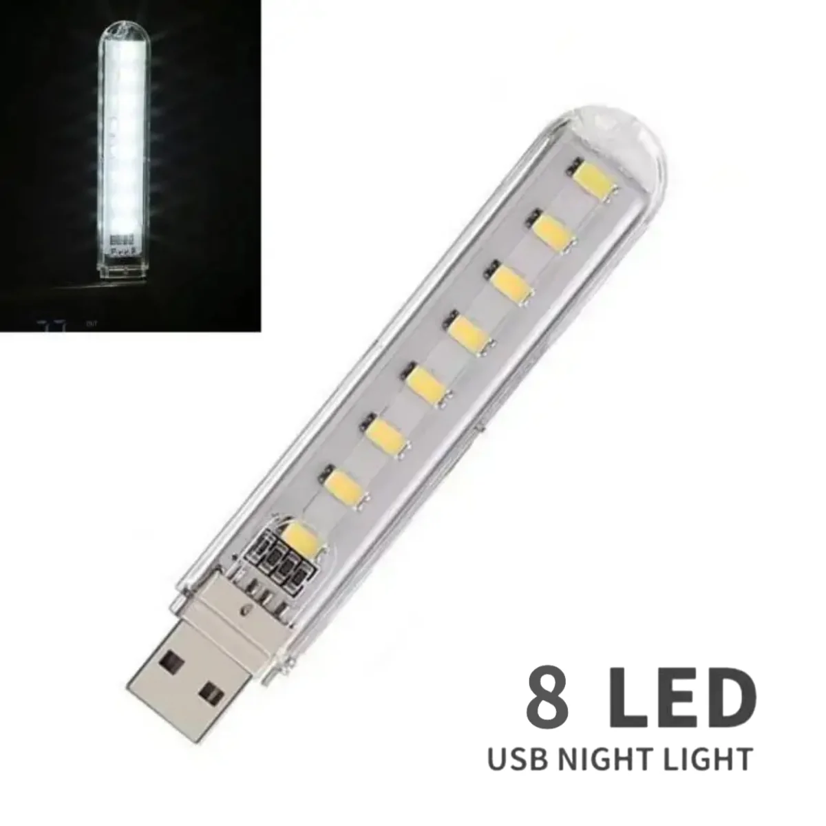 مصباح كتاب LED صغير محمول USB DC5V مصباح كتاب القر...