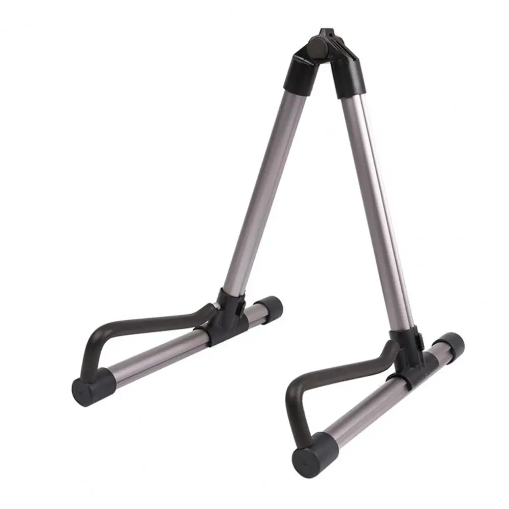

Guitar Stand Collapsible Guitar Display Aluminum Alloy Mini Portable Vertical Guitar Stand Musical Rack Holder Guitar Accessory
