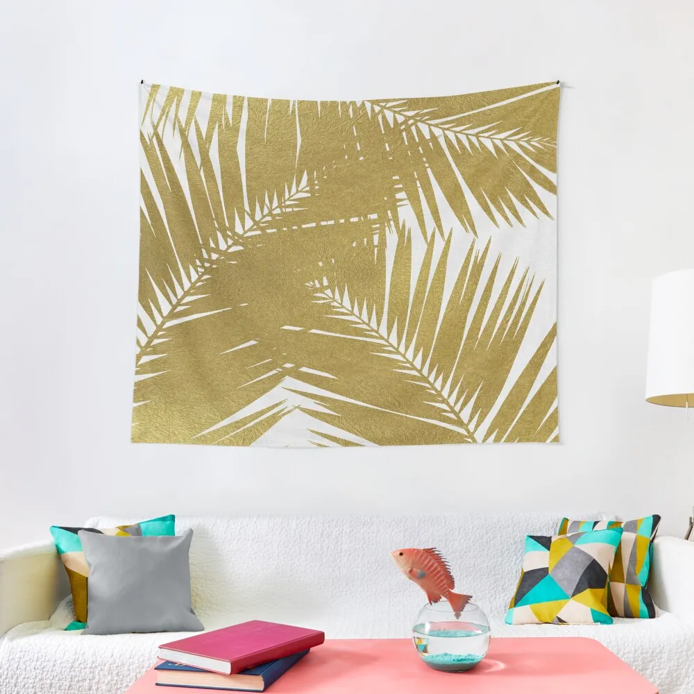 

Gold Palm Leaf III Tapestry Tapestry For Bedroom Decor For Room