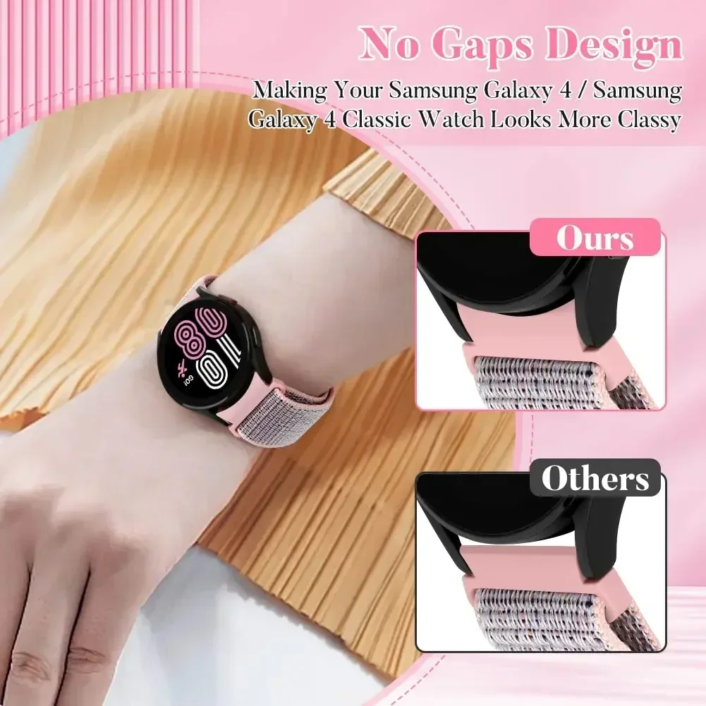Seamless Nylon Loop Band for Galaxy Watch - Sporty Bracelet Strap Accessories