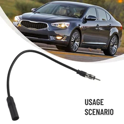 Universal Car Radio Antenna Extension Cable - Durable ABS (A)