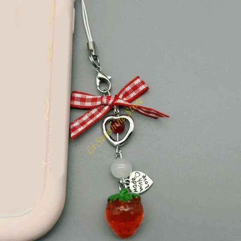 Stylish Sweet Phone Charm Key Pendant