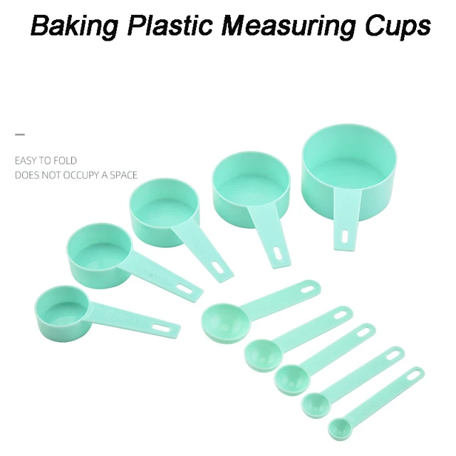 Diy Sütemény Sütőszerszám Kanál És Mérő Csésze Sütőszerkezet Tejpor 5 Darabos Méretű Otthoni Konyhai Szerszámok