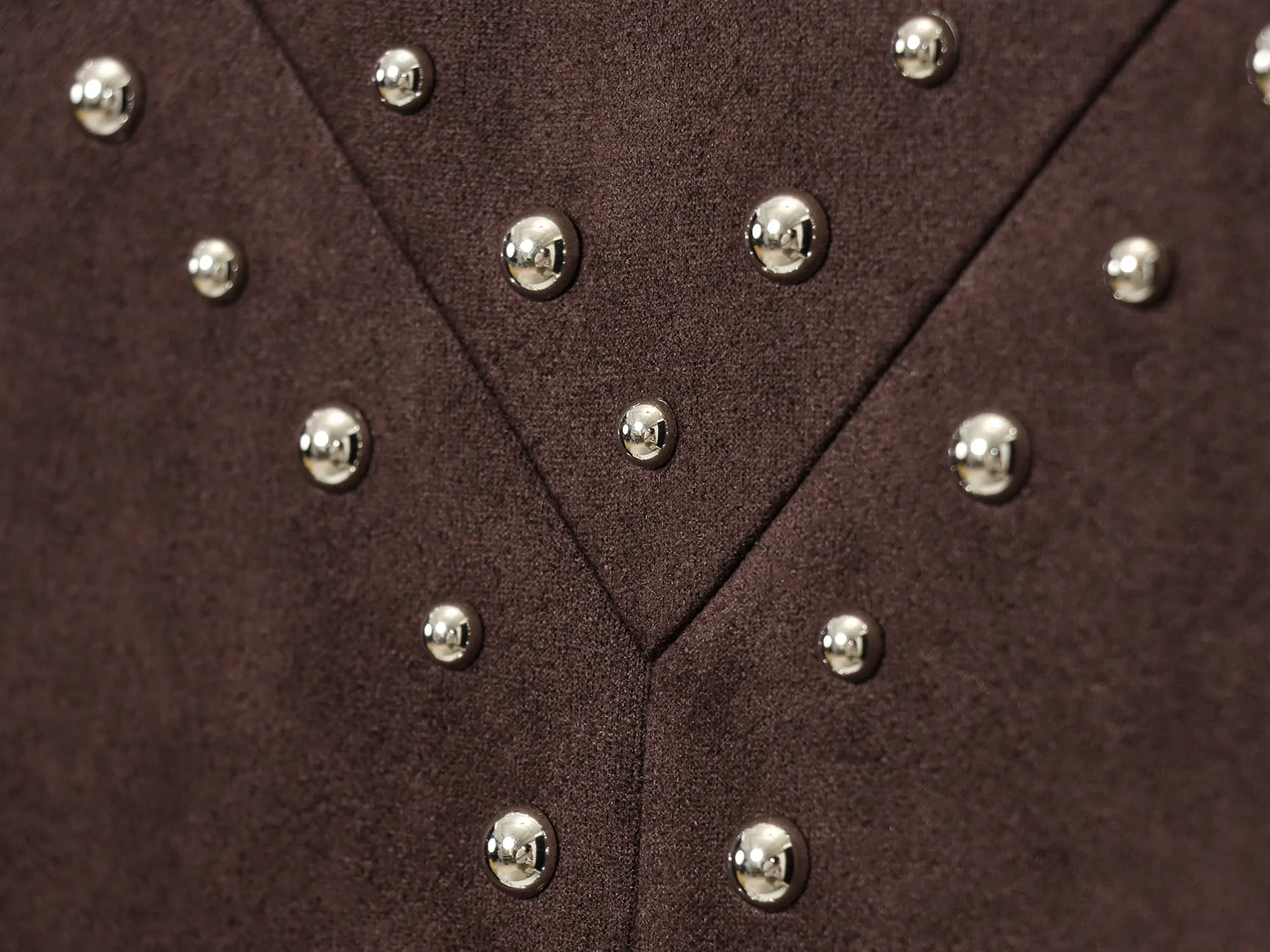 Women Vintage Casual Chic Solid Dress Autumn Winter O-Neck Short Sleeve Rivet Zipper Vestidos Fashion Holiday Dress Streetwear