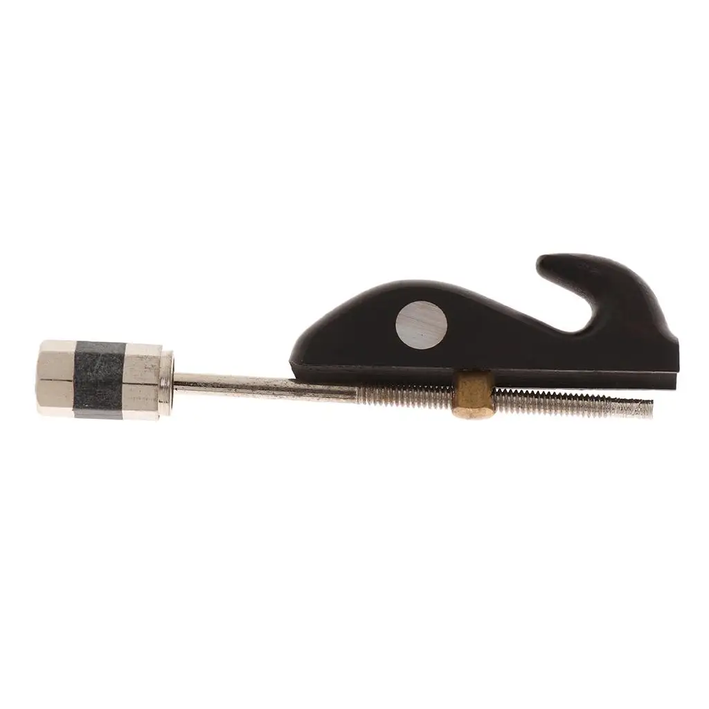 1 Set Black Sandalwood Erhu Bow Screw Head Adjust Bow for Musical Lovers
