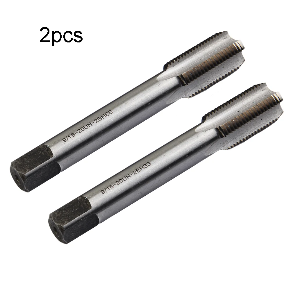 

2PCS Router Bits Left Right Hand Thread Taps HSS TPI For Bike Crank Tapping Tool 88mm For Wood PVC Plastic Hand Tools Parts