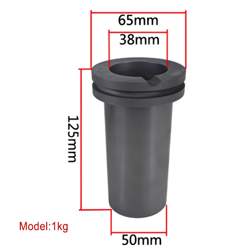 

Графитовый тигель высокой чистоты, для плавления золота, 1 кг, 2 кг, 3 кг, оборудование для ювелирного дела